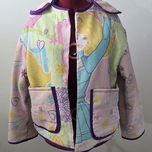 Upcycled 1998 Barbie Quilt Jacket